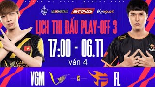 fl vs vgm ván 4 (Bo7) - TEAM FLASH vs V GAMING | Playoff 3 - ĐTDV mùa Đông 2021