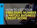 How to Get Your FREE DUNS Number