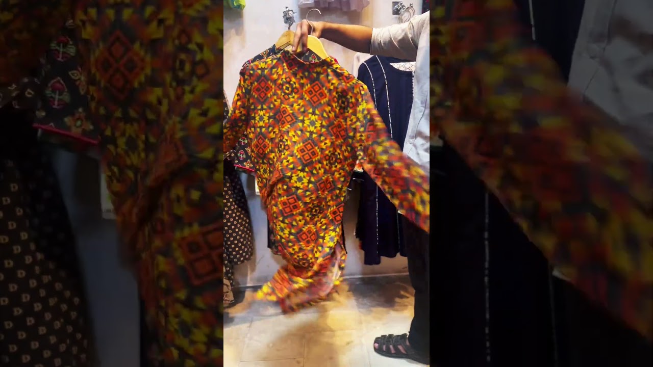 Zouk fashion Beautiful printed coordinated linen 3 piece dress for winter season 