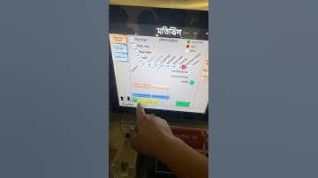 মেট্রোরেল METRO RAIL ট্রেন টিকিট কিভাবে কাটবেন ? #bangladesh  #metro #metrorail #train #ticket