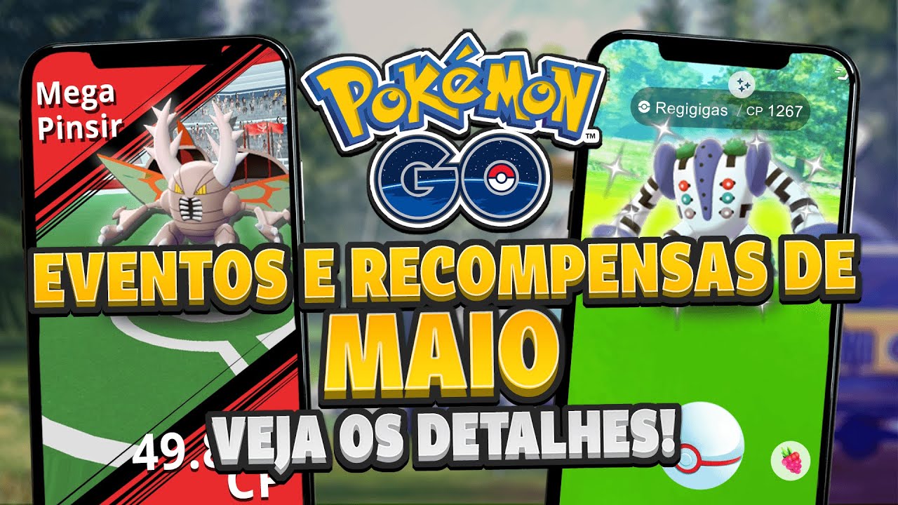 Reides do mês de Maio Pokémon GO. 