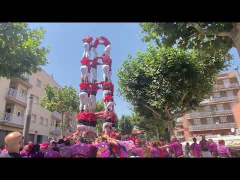 Castellers de Barcelona: 5 de 7 - Santa Margarida de Montbui (17/07/2022)