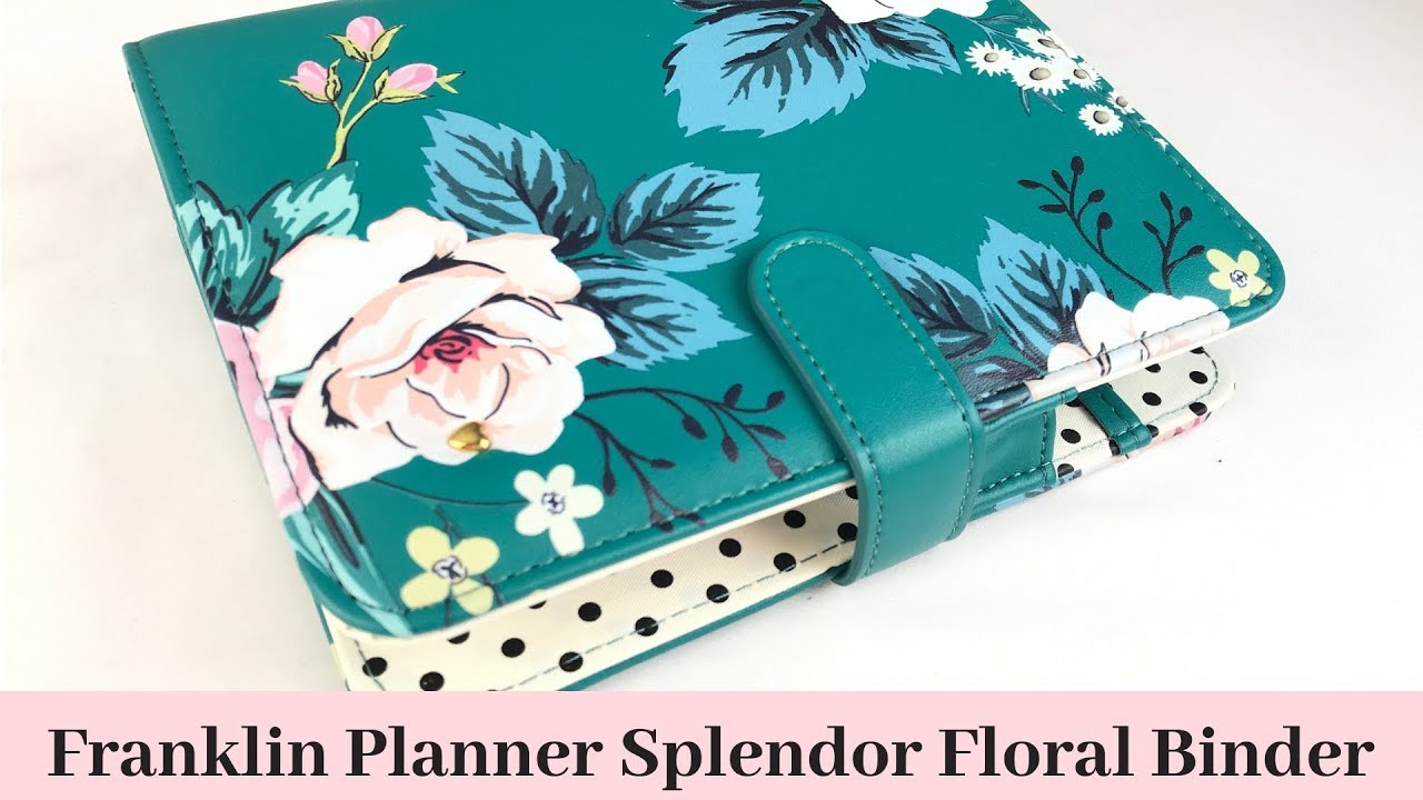 Splendor Planner Love Simulated Leather Snap Binder Franklin Planner YouTube