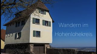 Loches - Wandern um Forchtenberg im Hohenlohekreis - Baden-Württemberg