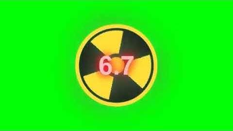 Tactical Nuke Green Screen