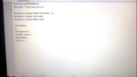 Interrupción por overflow de timer0