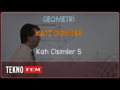 YGS-LYS GEOMETRİ - Katı Cisimler 5