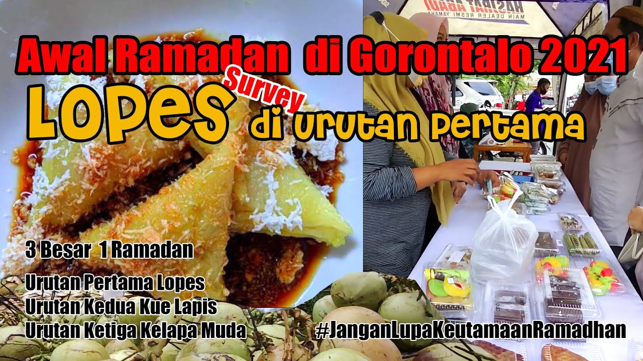 Ngabuburit Hunting Lopes di Kota Gorontalo di Awal Ramadhan