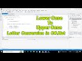 how to convert lower case letters to upper case in c#.net