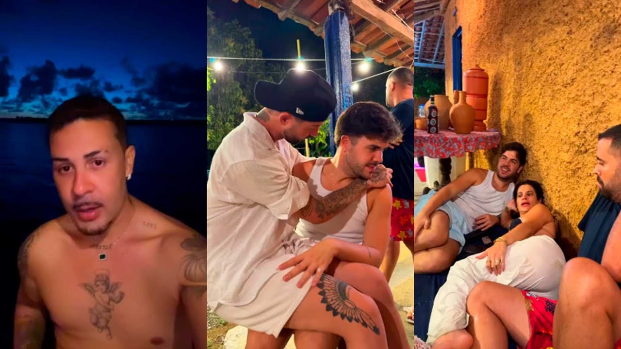 STORIES CARLINHOS MAIA: DOMINGO ANIMADO COM ALVXARO, RICO MELQUIADES E A TURMA BOA, VEJA COMO FOI!