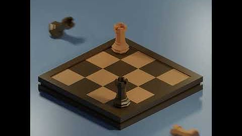 Blender 2.9 - Chess Animation