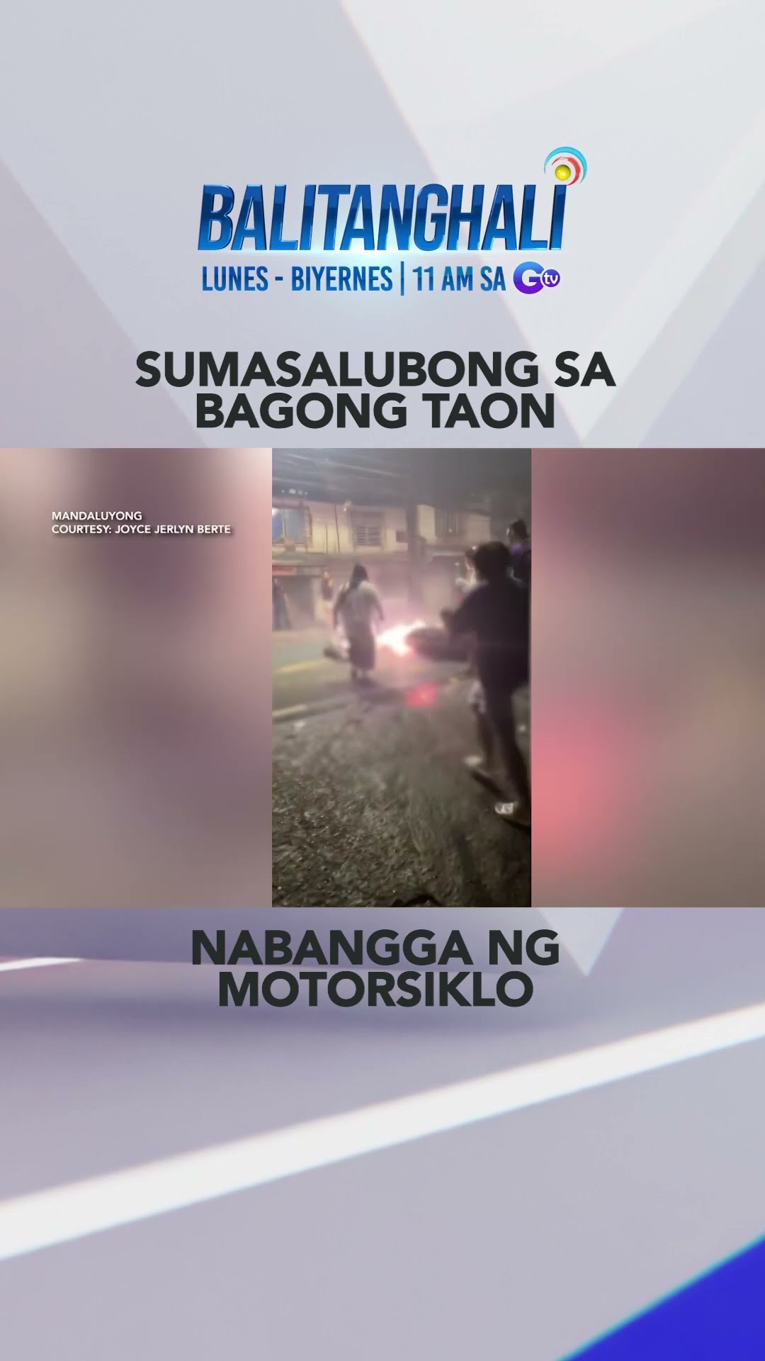 2 sumasalubong sa bagong taon, nabangga ng motorsiklo | Balitanghali