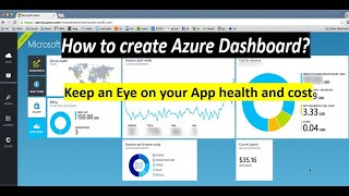 How to create Azure Dashboard | Microsoft Azure Dashboard on Application insight | c sharp | Dotnet screenshot 5