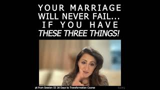 Your Marriage Will Never Fail If You Have These 3Things! | Eram Saeed Update