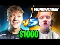 1000 1vs1 wette gegen moneymaker  extrem lustig