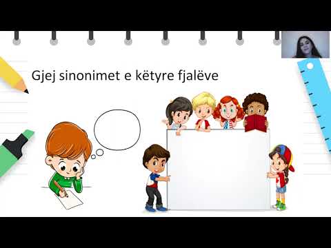 Klasa 5 - Gjuhë shqipe - Sinonimet, Antonimet dhe Homonimet
