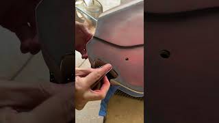 2eme partie de la finition couleur avec un chanfrein/binding #woodworking #lutherie #guitar #diy