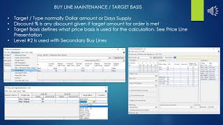 Epicor Eclipse ERP Buy Line and Procurement Group Maintenance Wealth