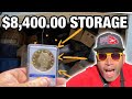 $8,400.00 STORAGE ! COIN COLLECTION IN FIRST BOX ~ I bought an abandoned storage unit ~ STORAGE WARS