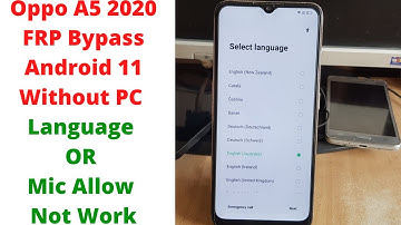 Oppo A5 2020 FRP/Google Lock Bypass Android 11 Without PC | oppo a5 2020 frp bypass latest version