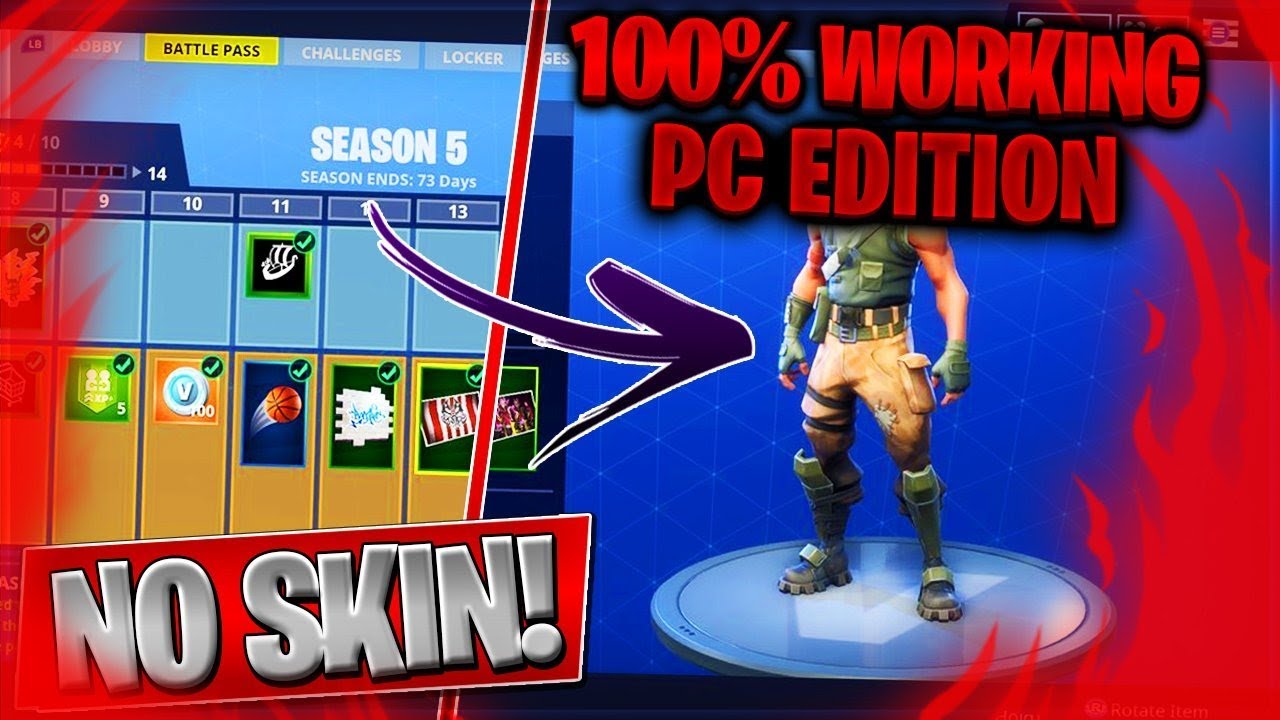 New How To Equip The Default Skin On Pc In Fortnite Season 5 100 - new how to equip the default skin on pc in fortnite season 5 100 working