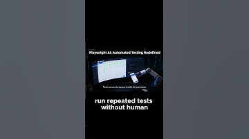 AI Testing Tools Like Playwright AI The Future #AITools #Automation #Productivity #WorkSmart #AI2025