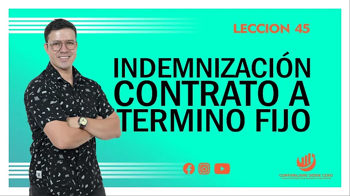 ✅como INDEMNIZAR a un EMPLEADO con un CONTRATO a TERMINO FIJO✅