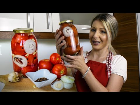 Paradajz za zimu 🍅 u tegli - Marinirani paradajz