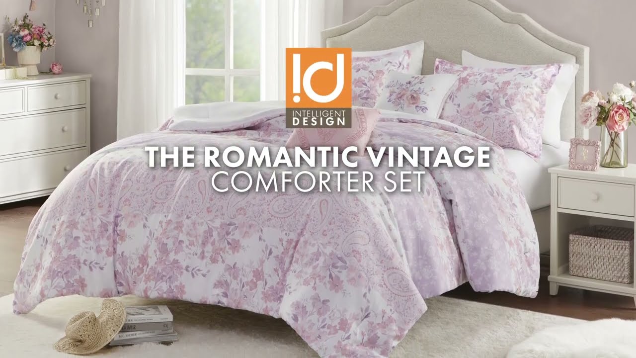 The Oliena Floral Paisley Comforter Set - Intelligent Design