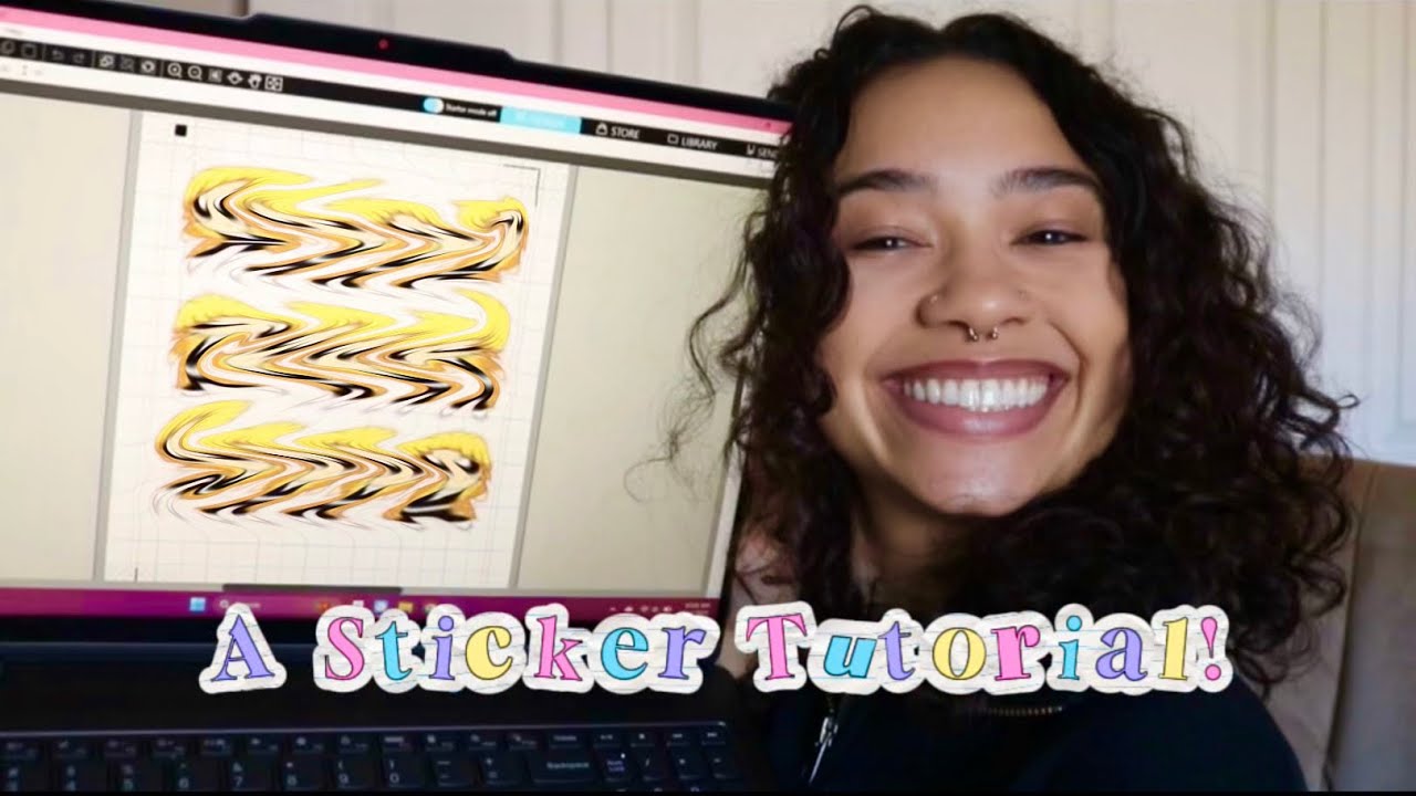 Sticker Tutorial A Sticker Tutorial! - YouTube