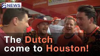 The Streets of Houston are Turning Orange with Dutch Fans ahead of World Cup Match