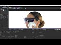 How to blur the glasses' reflection using Mocha AE &amp; Adobe After Effects Pt - 2 | VFX Tutorial
