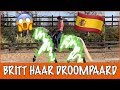 Britt ontmoet DROOMPAARD in Spanje!| PaardenpraatTV