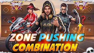 Zone Pushing Character Combination 😨 | New Season 51 Zone Push Tips And Tricks | #freefire