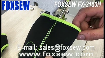 Post Bed Zigzag Sewing Machine with Tape Binder for Cup Sleeve