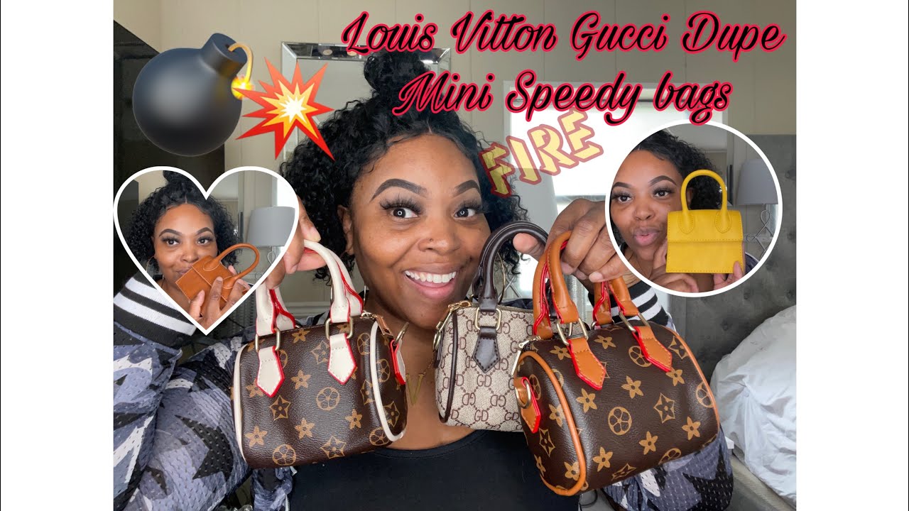 My Mini Speedy Louis Vitton Dupes Plus More bags