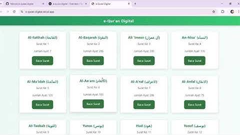 UAS Pemrograman Web Quran Digital