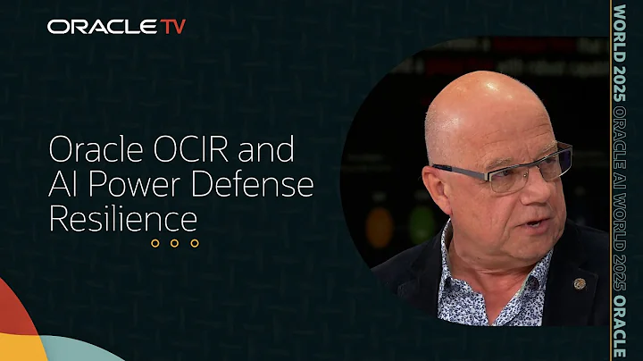 Oracle OCIR and AI: Securing Defense Innovation on Oracle TV at Oracle AI World 2025