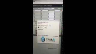 Elastic Drums connected to Ableton Live via Music IO