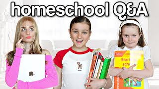 8 YEARS OF HOMESCHOOLING Q&A IN 47 MINS! | Family Fizz