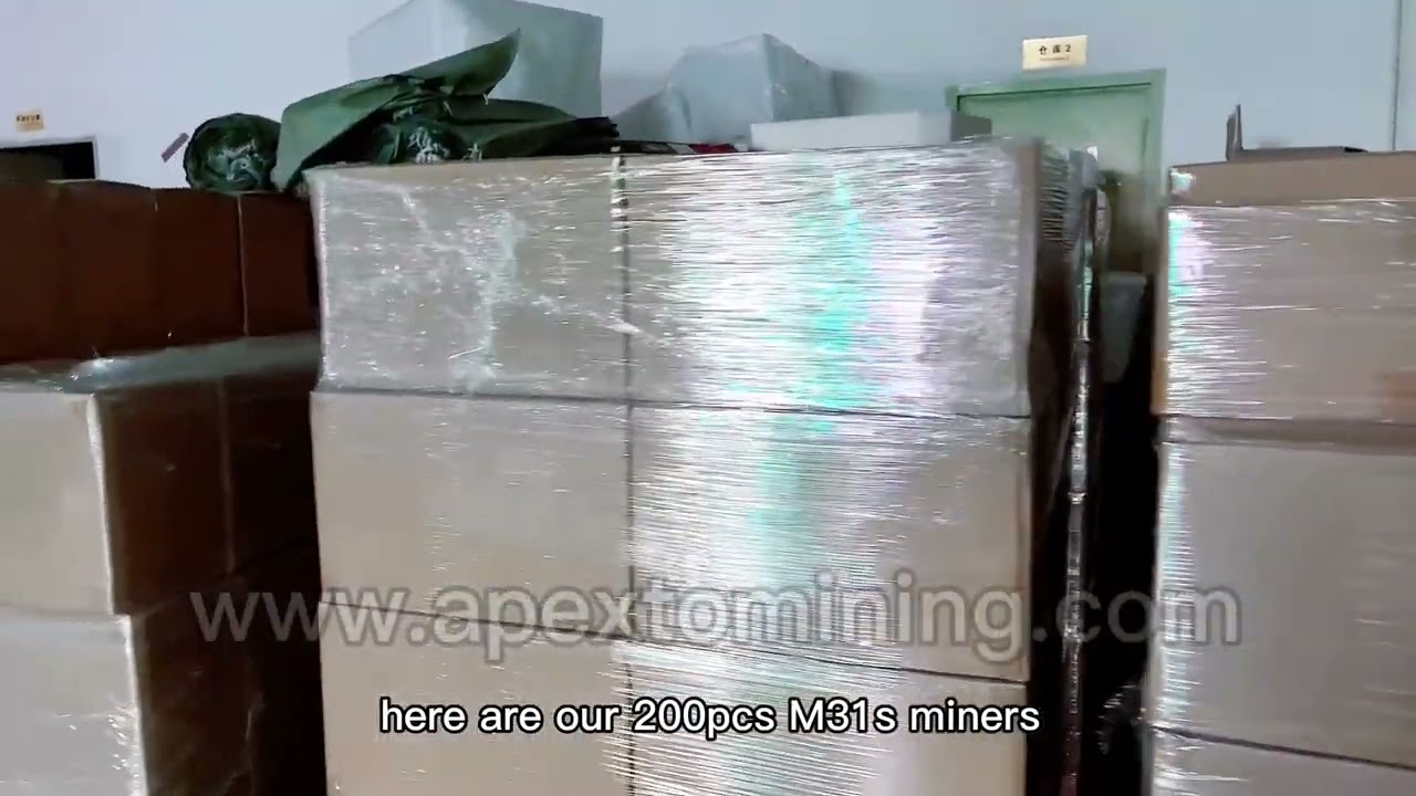 200pcs Whatsminer M31S just shipped!!!