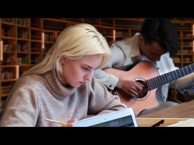 PRANK - PLAYING THE GUITAR IN LIBRARY | FULL VERSION class=