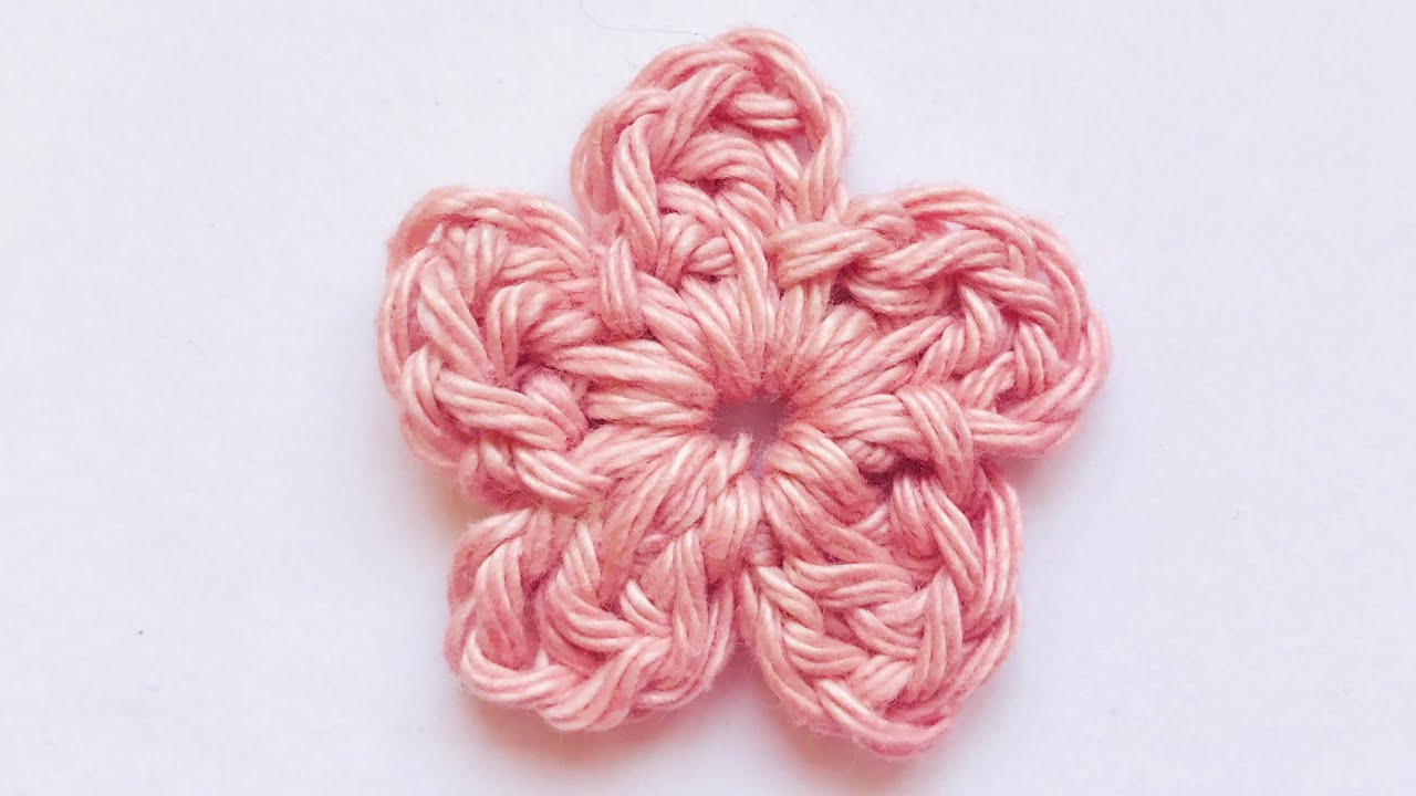 Easiest Crochet Flower for Beginners Learn to Crochet Quick and Easy
