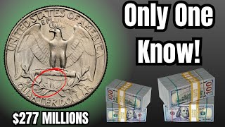 Super Rare 1988-P Quarter Worth 277 Million and 1989-P Worth 150 Million Check Your Change NOW