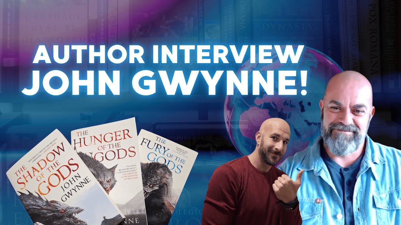 Interview - John Gwynne, Author of The Bloodsworn Saga - YouTube
