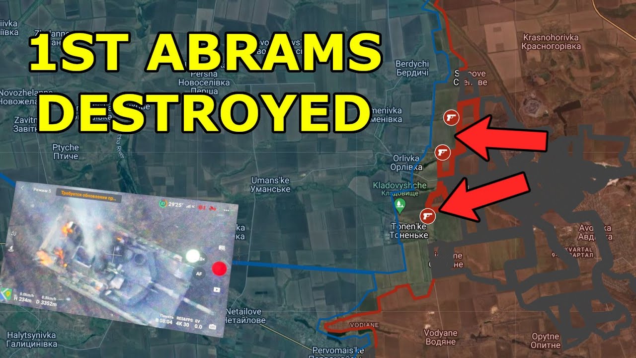 Orlivka Stormed From 3 Directions | First Abrams Visually Confirmed Destroyed