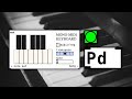 Keyboard controller made in pure data vanilla