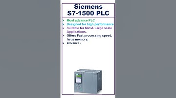 Siemens S7 1500 PLC #plc #siemensplc #S7-1500