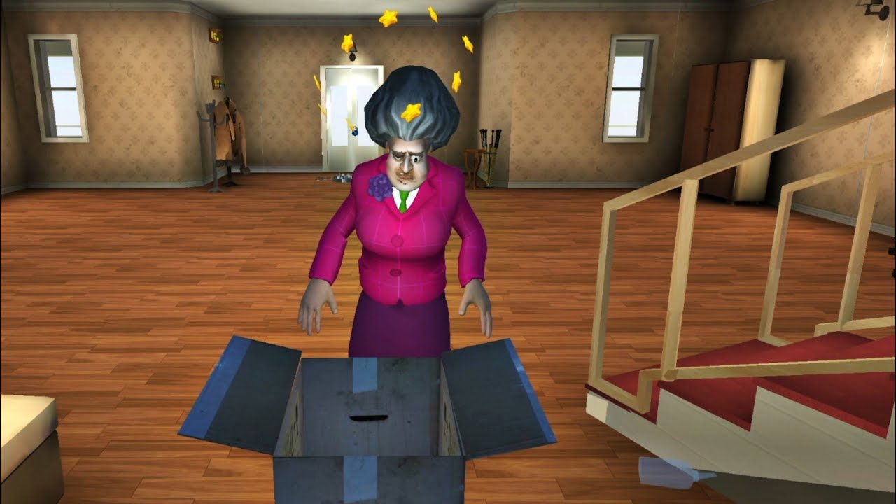 Scary teacher 3d prank gameplay - YouTube