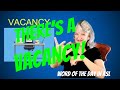 How To Sign Vacancy